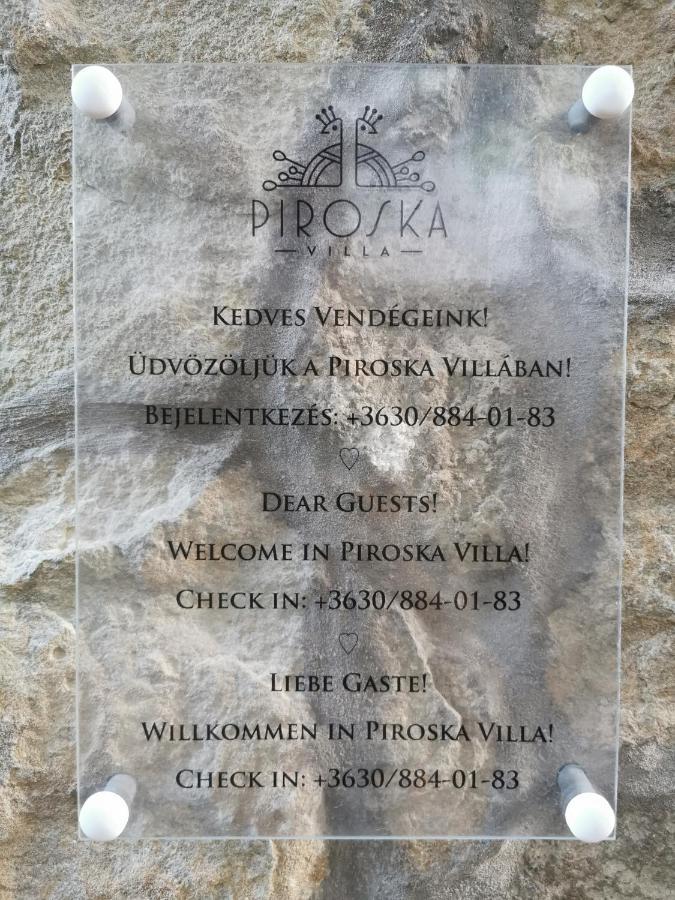 Piroska Villa Heviz Ngoại thất bức ảnh